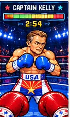 Captain Kelly in the ring