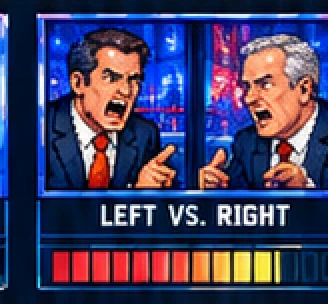 Left vs. right — One more hot take. One more excuse.